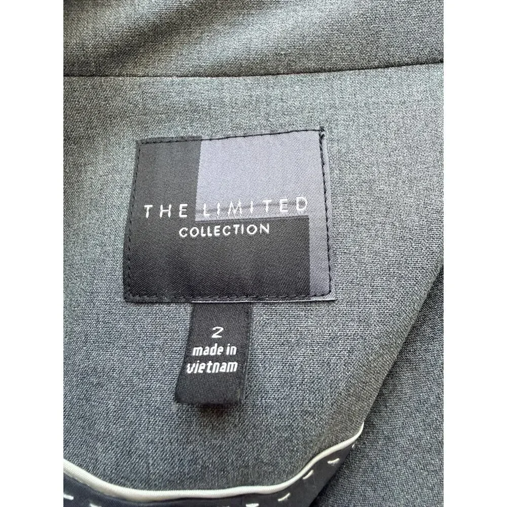 The Limited collection gray blazer euc 2